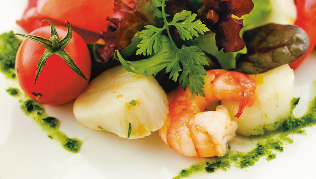 Singapore Airlines' inflight dining