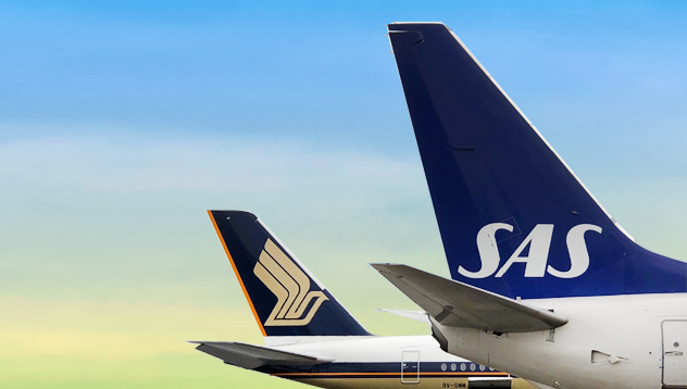 About Singapore Airlines&rsquo; partnership with Scandinavian Airlines