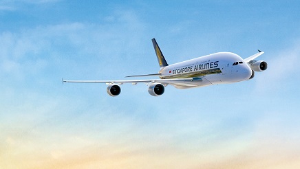 Charter a flight with Singapore Airlines